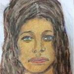 A portrait of a 1972 victim drawn by convicted serial killer Samuel Little. 